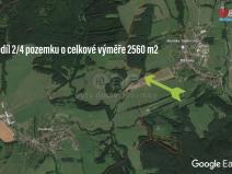 Prodej zemědělské půdy, Doubravy, 2560 m2