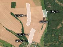 Prodej zemědělské půdy, Líšťany, 47924 m2