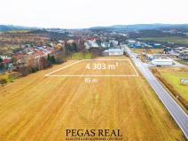 Prodej pozemku pro komerční výstavbu, Troubsko, 4303 m2