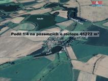 Prodej zemědělské půdy, Okarec, 45222 m2