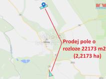 Prodej pole, Manětín - Stvolny, 22173 m2