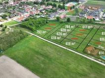 Prodej pozemku pro bydlení, Březí, Bezová, 814 m2