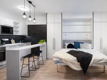 Pronájem bytu 1+kk, Praha - Hlubočepy, Vítové, 34 m2