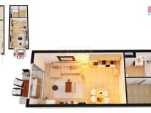 Prodej bytu 1+kk, Slaný, Lázeňská, 34 m2