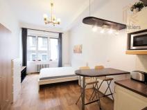 Pronájem bytu 1+kk, Praha - Nové Město, Ve Smečkách, 23 m2