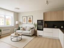 Pronájem bytu 2+kk, Praha - Břevnov, Bělohorská, 60 m2