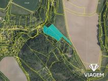 Prodej podílu zahrady, Lanžov, 2228 m2