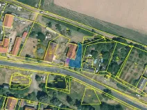 Dražba zahrady, Čistá, 860 m2