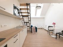 Pronájem bytu 1+kk, Brno, Poštovská, 44 m2