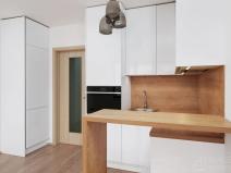 Pronájem bytu 1+kk, Praha - Vysočany, Bassova, 28 m2