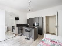 Pronájem bytu 1+kk, Praha - Žižkov, Slavíkova, 27 m2