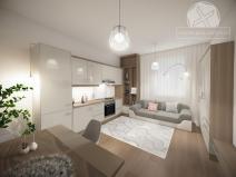 Prodej bytu 2+kk, Praha - Smíchov, Kmochova, 53 m2
