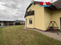 Pronájem rodinného domu, Dynín, 200 m2