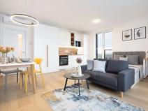 Pronájem bytu 1+kk, Praha - Prosek, Litoměřická, 35 m2