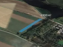 Prodej podílu pole, Telč, 1050 m2