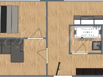 Pronájem bytu 2+1, Brno - Dolní Heršpice, Vídeňská, 43 m2