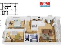 Prodej bytu 3+1, Praha - Bohnice, Katovická, 65 m2