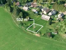 Prodej zahrady, Hošťka, 502 m2