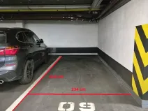 Pronájem garážového stání, Praha - Smíchov, Karla Engliše, 14 m2