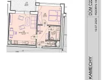 Prodej bytu 2+kk, Brno, Chvalovka, 60 m2