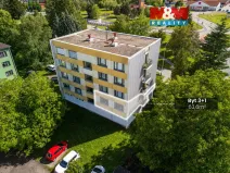 Prodej bytu 3+1, Třeboň - Třeboň II, Nádražní, 63 m2