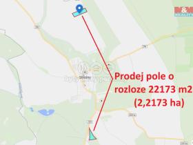 Prodej pole, Manětín - Stvolny, 22173 m2