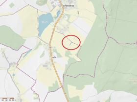 Prodej louky, Chocenice, 1393 m2