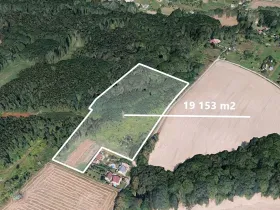Prodej podílu zahrady, Doubrava, 9576 m2