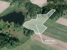 Prodej podílu pole, Přehořov, 743 m2