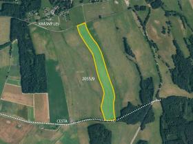 Prodej louky, Krásný Les, 108406 m2