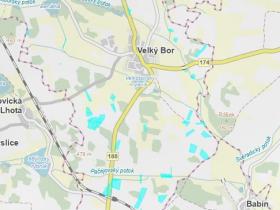 Prodej pole, Velký Bor, 264094 m2