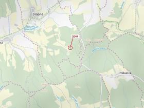Dražba lesa, Slopné, 471 m2