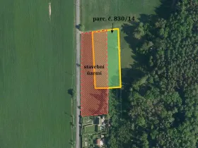 Prodej podílu pozemku pro bydlení, Zaječice, 1697 m2