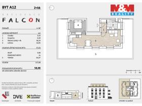 Prodej bytu 2+kk, Mělník, Sokolská, 58 m2