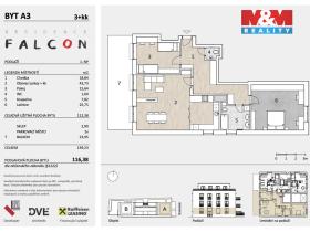 Prodej bytu 3+kk, Mělník, Sokolská, 116 m2
