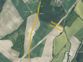 Prodej louky, Honětice, 9179 m2