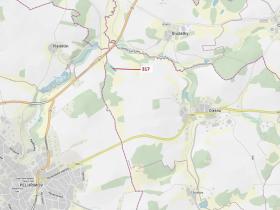 Dražba lesa, Olešná, 2967 m2