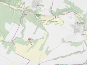 Dražba louky, Ivančice, 252 m2