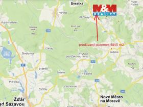 Prodej pole, Křižánky - České Křižánky, 4845 m2