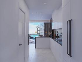 Prodej bytu 1+kk, Trikomo, Kypr, 47 m2