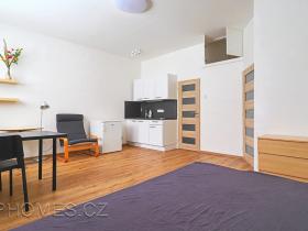 Pronájem bytu 1+kk, Praha - Nusle, Petra Rezka, 32 m2