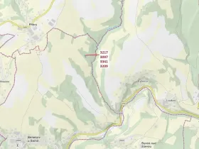Dražba lesa, Benešov u Semil, 1649 m2