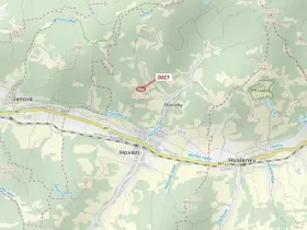 Dražba lesa, Hovězí, 1252 m2