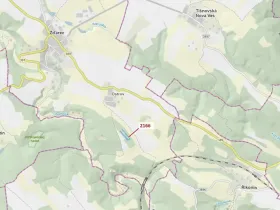 Dražba lesa, Žďárec, 3616 m2