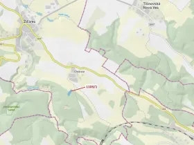 Dražba lesa, Žďárec, 3474 m2