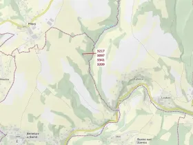 Dražba lesa, Benešov u Semil, 1649 m2