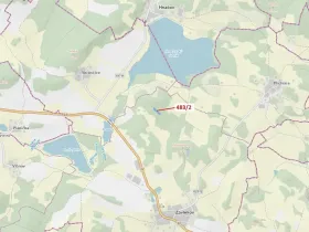 Dražba lesa, Zavlekov, 2895 m2