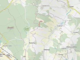 Dražba pozemku, Olešnice, 1135 m2