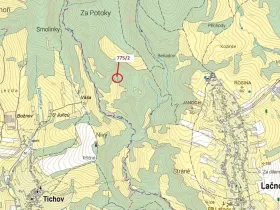 Dražba lesa, Lačnov, 281 m2
