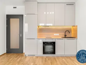 Pronájem bytu 1+kk, Praha - Vysočany, Fafkových, 33 m2